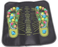 Massage mat voor voetmassage - bloedcirculatie - pijnverlichting - simulatiecarpet - acupunctuur - reflexzone - voetverzorging - wellness
