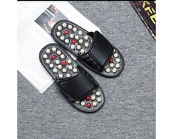 Massage Slippers - Voetmassage Apparaat - Reflexologie & Acupressuur - 1 Paar - Voor Gezonde Voetverzorging - Wit