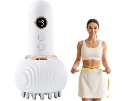 Massageapparaat, geschikt voor benen, armen en buik, met verwarmings- en vibratiefuncties