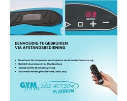 Massageapparaat - Shiatsu Massage - Voor Benen & Voeten - Incl Afstandsbediening - 20 Snelheden - 10 Modi - Verminderd Pijn