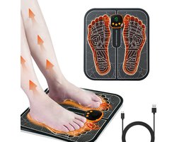 Massageapparaat - Voetmassage - Voetmassage apparaat bloedsomloop - Erbetert de slaap - Geschikt voor kantoor - 8 standen en 19 intensiteiten - Vermindert fysieke en mentale vermoeidheid