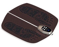 NAXSIR EMS Voetmassage Mat - Puls Voetreflexologie Massager met Microstroom - Professionele Voettherapie voor Thuisgebruik