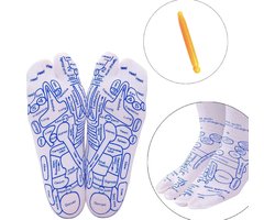 Nifkos - Reflexologie Sokken - Voetmassage Apparaat - Zone - Reflexology Socks - Acupressuur Sokken - Maat 40-45