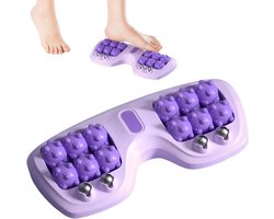 OIMG Voetmassage apparaat - Voetmassage roller - Massagebal - voetmassageapparaat voor hielspoor - diepweefselmassage voetmassageapparaat - Voetroller - Circulatiebevorderende voetmassage - Draagbare - voor thuis en op kantoor (paars)
