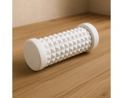 Professionele Voetmassage Roller - Ontspanning, Stimulatie, Pijnverlichting - RI-Design - Wit