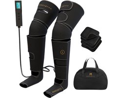 Recovery Boots - Professioneel Beenmassage & Voetmassage apparaat voor Bloedcirculatie - Sport Gym Fitness - Compressie massage - Voet Massage Vermoeide Benen Shiatsu Luchtcompressie Bloedsomloop lymfedrainageapparaat Oedeem