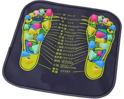 Reflexologie Massage Mat voor Twee Voeten