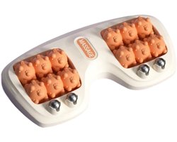 Reflexologie Voetmassage Apparaat met Magnetische Kralen – Acupressuur & Voetmassage voor Diepe Ontspanning, Stressvermindering en Thuis Wellness- BEIGE