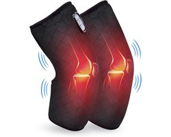 REN® Knie Massage Apparaat - Voetmassage Apparaat - Kniebrace - Zwart - 18cm x 16cm x 8cm