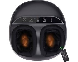 Renpho FM-059R - Voetmassage Apparaat - Shiatsu Massage - Infrarood - Kneden - Compressie - Rollen - Max Schoenmaat 46 - Afstandsbediening - Wasbaar - Zwart