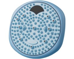 Ronde acupressuurplaat Super Jogging voetmassagemat - Blauw