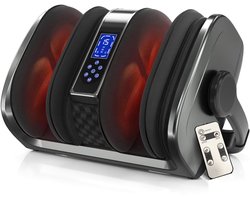 Shiatsu voetmassage apparaat met luchtcompressie- voet & kuitmassage - massage - massage apparaat voor bloedsomloop en bloedcirculatie - foot massager - afstandsbediening