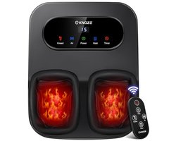 Shiatsu Voetmassageapparaat met Afstandsbediening en LCD-Touchpaneel voor Diepe Knoopmassage