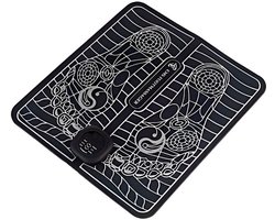 Solfit - EMS Voetmassage Apparaat - Bloedcirculatie Stimulator - Reflexologie Mat - Pijnverlichting Voeten - (32x29cm) - FOOTPAD