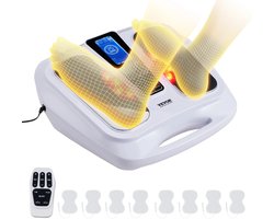 TrendWave Voetcirculatiestimulator met Warmte – Voeten Massage – Elektrische Voetstimulator Bloedcirculatie Pijnverlichting