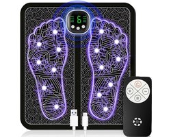 Unyqoos® Opvouwbaar elektrisch voetmassageapparaat voor spierontspanning en verbeterde circulatie