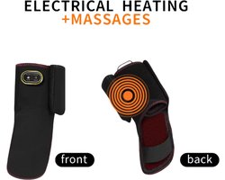 Verwarmde Enkelband met 5V-Massage en Warmte – Draadloze Elektrische Warmteband voor Enkel en Pols, Oplaadbaar voor Pijnverlichting