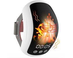 VIN® Knie Massage Apparaat - Rood Lichttherapie Met Warmte En Trillingen - Infrarood Massageapparaat - Kniebrace Massager voor Pijnbestrijding & tegen Gewrichtspijn – Draadloos – Voor Pijn / Stijfheid en Blessure