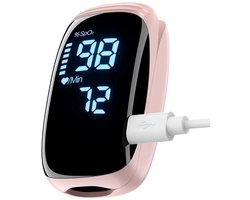 Vingerpulsoximeter, oplaadbare pulsoximeter, pulsoximeter met oplaadbare batterij, oplaadbaar