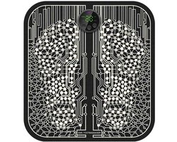 Vitdipy - Voetmassage Apparaat - EMS Trainer - Bloedcirculatie Apparaat - Stimuleert bloedsomloop voor voete - Acupressuur - Voet Massage - Zwart