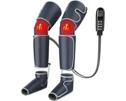 Voet- en Knie Massageapparaat met Luchtcompressie en Warmte - 4-in-1 voor Circulatie en Pijnverlichting