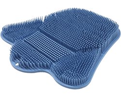 Voet Scrubber Mat, Siliconen Douche Voet Scrubber Mat - Antislip Zuignap Schoonmaak Benodigdheden Massage Tools voor Spa Terug Mannen Vrouwen Dode Huid Bad Thuis Bad Accessoires