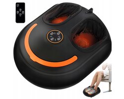 Voetcompressiemassageapparaat - Afstandsbediening - Verwarmde Shiatsu - Diep kneden voor verlichting - Elektrisch - Geschikt voor thuis en op kantoor - Geweldig cadeau voor een geliefde