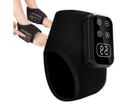 Voetenkelmassager - Enkel Verwarmer - Spierontspanning - Instelbare Intensiteit - 17x35 cm - Grijs