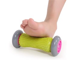 Voetmassage, acupressuur, reflexzone-massage, voetmassage, polsen, voetmassageroller voor het regenereren van plantaire fasciitis en spierspanningen