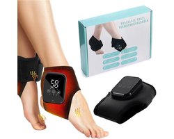 Voetmassage apparaat bloedsomloop - Voetmassageapparaat - 3-in-1 elektrisch voetmassageapparaat - Zwart - 18 cm x 11 cm x 5 cm