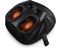 Voetmassage apparaat elektrisch met warmtefunctie - Shiatsu - Voetmassage apparaat voor plantaire fasciitis - Geschikt voor voeten tot maat EU 48-50 Voetmassage apparaat