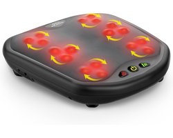 Voetmassage apparaat met Shiatsu Massage 18 Flexibele Knedende Koppen Warmte Functie - Voor Alle Voetmaten Ontspanning Geschenken Voetmassage apparaat