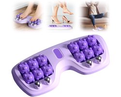 Voetmassage apparaat - Voetmassage roller - Draagbare dubbele voetmassageroller - Massagebal - Voet massage - dubbele voetmassageroller voor het verlichten van pijn van plantaire fasciitis en verbeterde bloedsomloop, draagbare voetmassagetool