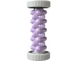 Voetmassage apparaat - Voetmassage roller - Voetroller - Bloedsomloopbevorderende voetmassage - Geschikt voor plantaire fascia, fitness, ontspanning en herstel - Paars