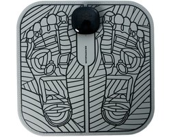 Voetmassage - Voetmassage apparaat - Voetmassage apparaat bloedsomloop - Elektrische voetmassager met 8 standen - 19 niveaus - Draagbare USB-massagemat - Bevordert de bloedsomloop - Vermindert spierpijn - Grijs