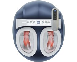 Voetmassageapparaat met Warmte, Diepe Kneeding, Luchtdruk en Trillingen