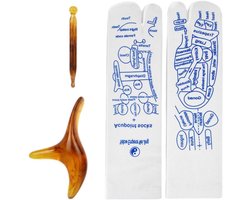 Voetmassagesokken met acupressuurpunten en damessokken - Eenheidsmaat, Ontspannende voetmassage