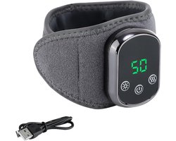 Warmtekussen voor de pols met 3 vibratiestanden - pols- en handondersteuningsband | Geschikt voor mannen, ellebogen, knieën, enkels, armen en benen; ideaal voor sport, workouts, reizen, buitenactiviteiten, fietsen en lezen.