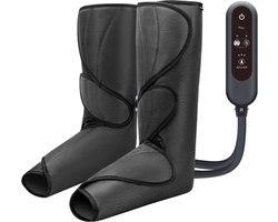 White-Label® Beenmassage Apparaat - Voetmassage apparaat Bloedsomloop - Spier Herstel - Zwart