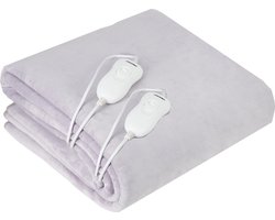 Adler AD7426 – 2 persoons Elektrische deken – 150 x 160 cm – 4 standen – 2 x 60 Watt