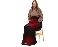 Belieff Deken Met Verwarming 12V - Warmtedeken - Voetenzak Volwassene - Draadloos Oplaadbaar - Wind- en Waterdicht - Voetenzak - 7 uur Warmte