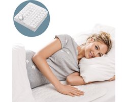 Beurer Elektrische deken Compact - Elektrische onderdeken 1 persoons 130x75cm - Snelle opwarming - Automatische uitschakeling - Ademend fleece - Wit