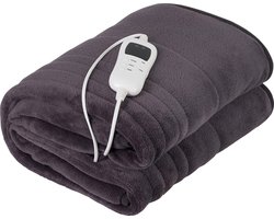 Camry 7418 - Elektrische verwarmingsdeken met timer ( super soft ) 1 persoons