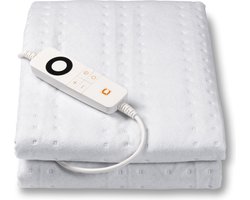 Cresta Care 34024170 1P elektrische deken met extra voeten warmte - 80 * 150 cm - Cosy Fleece extra dik - multitimer 2, 4 of 6 uur