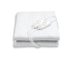 Cresta Care KTS102 Elektrische Warmtedeken 2 persoons machine wasbaar cosy fleece 160x140 cm