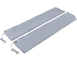 DnA® Infrarood Deken - Infrarood Mat - Sauna Deken - Infrarood Sauna Deken - Saunadeken - Grijs - 45cm x 35cm x 20cm