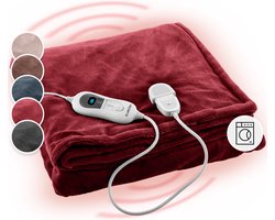 Dr. Watson XL elektrische deken 120 W 3 temperatuurniveaus 180 x 130 cm bedieningspaneel