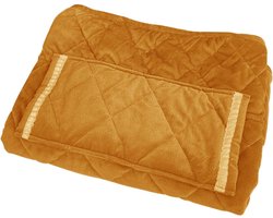 Draadloze verwarmde deken - elektrisch en USB-oplaadbaar, fleece, wasbaar, snel opwarmend, 60 x 80 cm