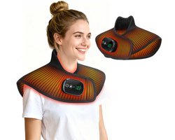 Draadloze verwarmde sjaal met 6 standen, verwarmde schouder- en neksteun, verwarmingskussen, verwarmd vest, verwarmde deken