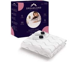 Dreamland 26022 - Elektrische deken - Zacht onderdeken - 150x137cm
